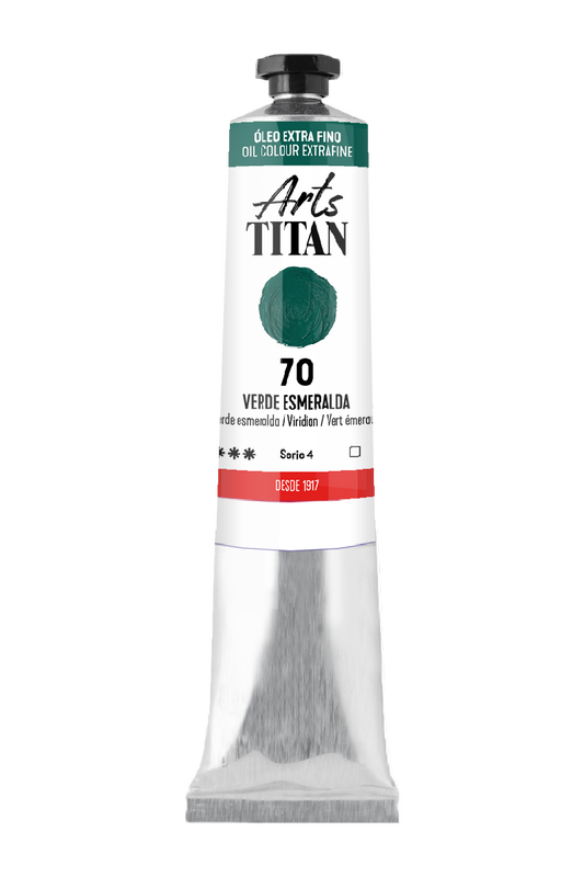 Titan Oleo ExtraFino 20ml Serie 4 Verde Esmeralda 70