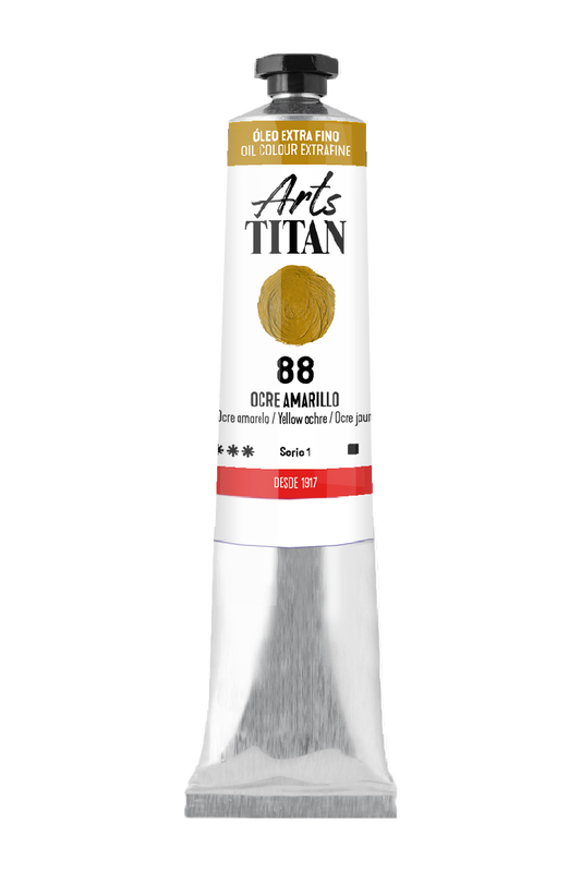 Titan Oleo ExtraFino 20ml Serie 1 Ocre Amarillo 88