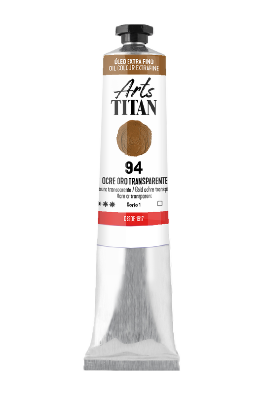 Titan Oleo ExtraFino 20ml Serie 1 Ocre Oro Transparente 94