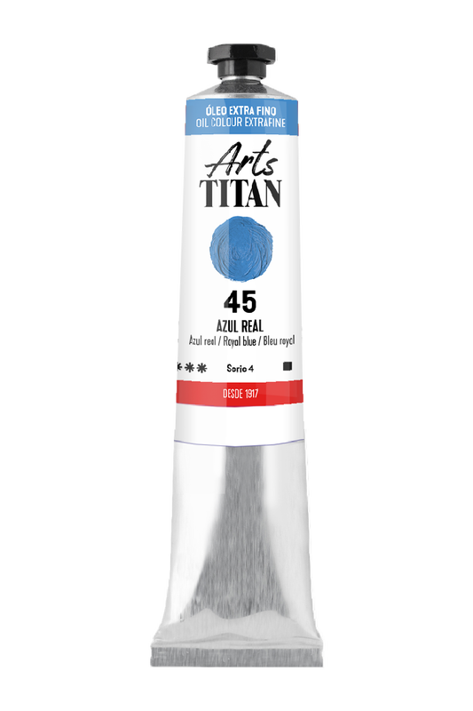 Titan Oleo ExtraFino 20ml Serie 4 Azul Real 45