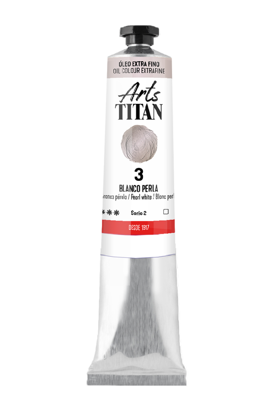 Titan Extrafine Oil 60ml Series 2 Number 1 Color Titanium White