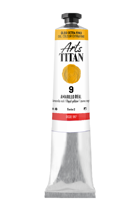 Titan Extrafeines Öl 60ml Serie 2 Anzahl 8 Farbe Neapelgelb