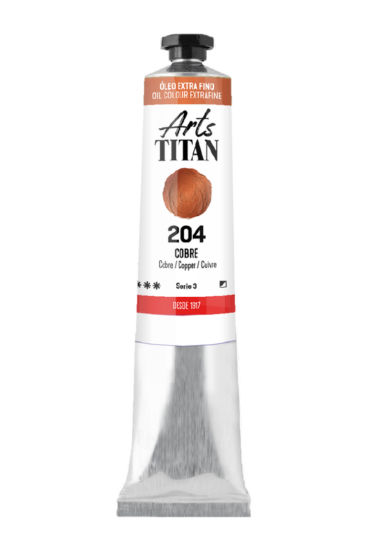 Titan Oleo ExtraFino 20ml Serie 3 Cobre 204