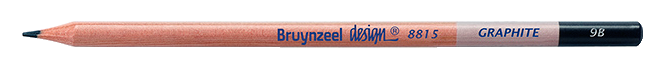 BRUYNZEEL DESIGN GRAPHITE LÁPICES DE GRAFITO 9B