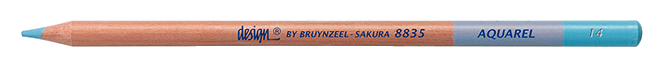 BRUYNZEEL DESIGN WATERCOLOR PENCILS 8835 color 14