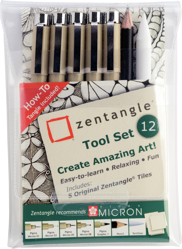 Sakura Talens Set de 12 rotuladores Micron Zentangle