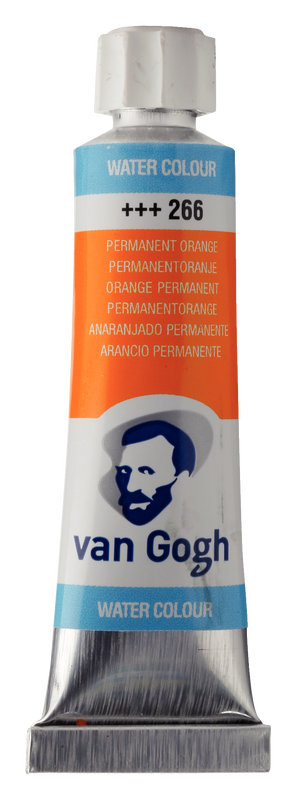 Van Gogh Watercolor Tube 10 ml Nº 266 Color Permanent Orange
