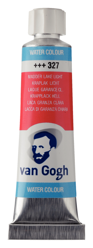 Van Gogh Watercolor Tube 10 ml Nº 327 Color Clear Grenache Lacquer