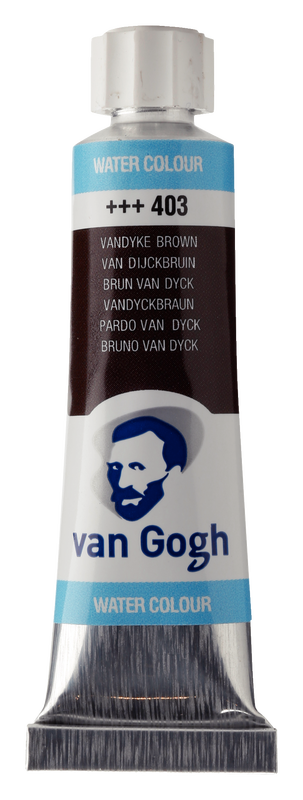 Van Gogh Watercolor Tube 10 ml Nº 403 Color Brown Van Dyck