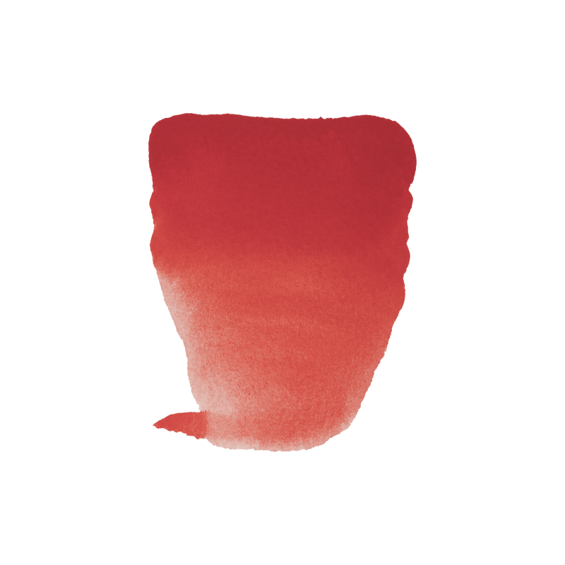 Watercolor Rembrandt 1/2 Godet Watercolor No. 306 Cadmium Red Dark