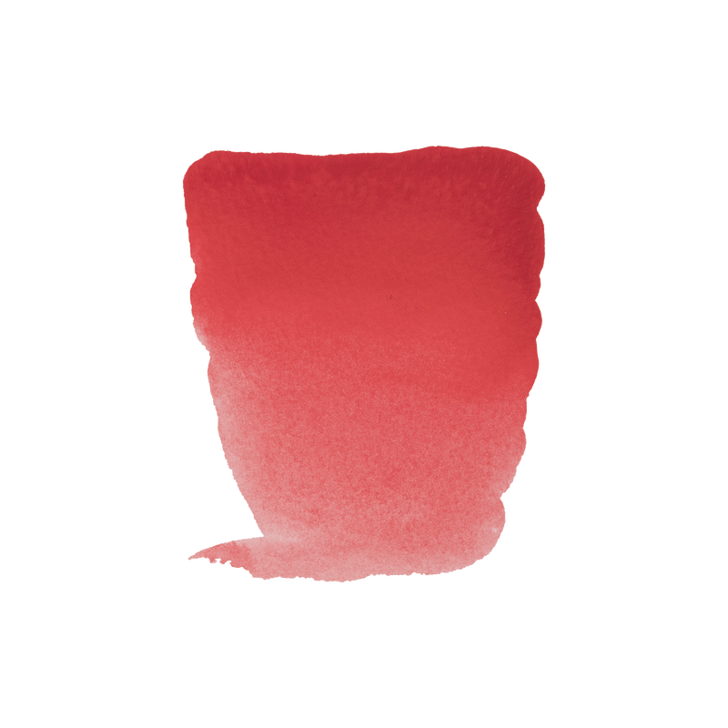 Acuarela Rembrandt Pastilla 1/2 Godet Serie 2 Nº 371 Color Rojo Permanente Oscuro