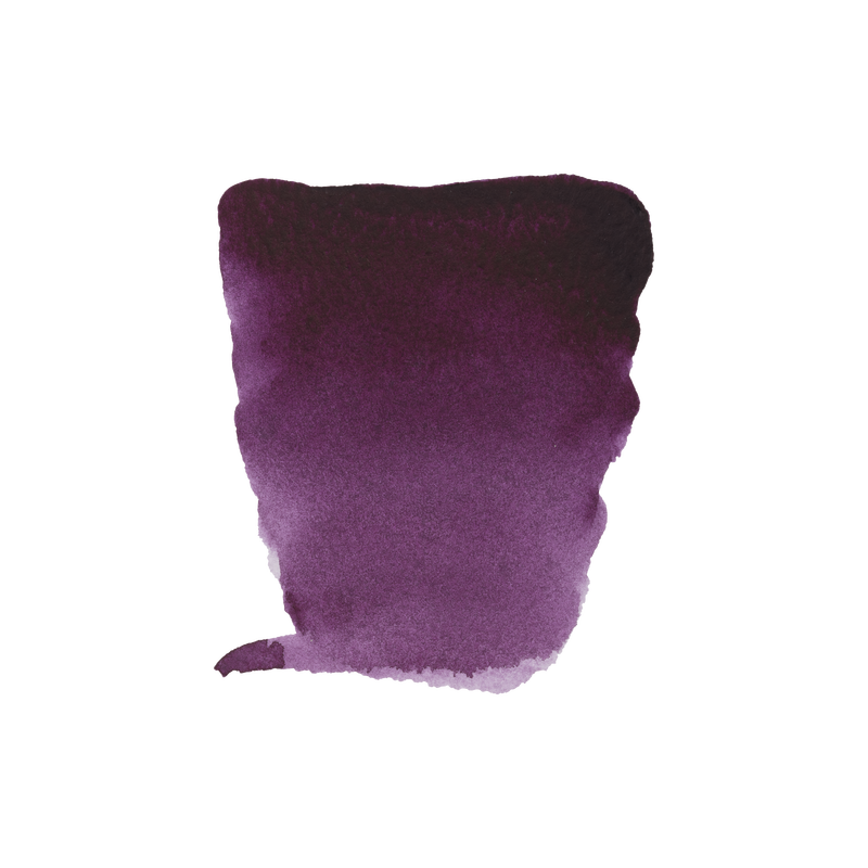 Watercolor Rembrandt 1/2 Godet Watercolor No. 532 Mauve Color Series 2