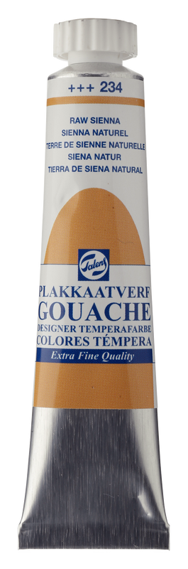 Talens Gouache extra fein, 20 ml Tube Natural Sienna Earth Nr. 234