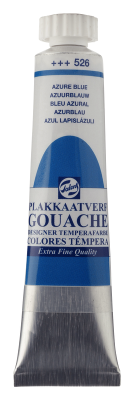 Talens Gouache extra fein, 20 ml Tube Lapizlazuli Blau Nr. 326