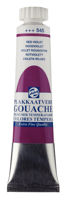 Talens gouache extra fine, 20 ml tube Reddish Violet Nº 545
