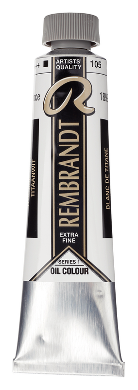 Rembrandt Oleo 40 ml serie 1 Color Blanco Titanio 105