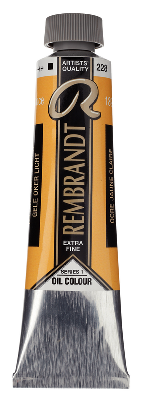 Rembrandt Oleo 40 ml serie 1 Color Ocre Amarillo Claro 228