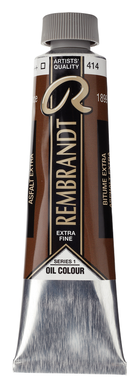 Rembrandt Oleo 40 ml serie 1 Color Asfalto extra 414