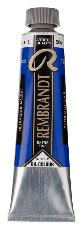 Rembrandt Oleo 40 ml serie 2 Color Azul Ultramar Claro 505