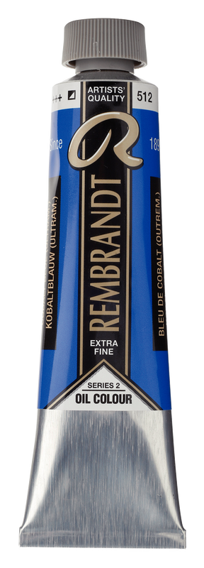 Rembrandt Oleo 40 ml serie 2 Color Azul Cobalto Ultramar 512