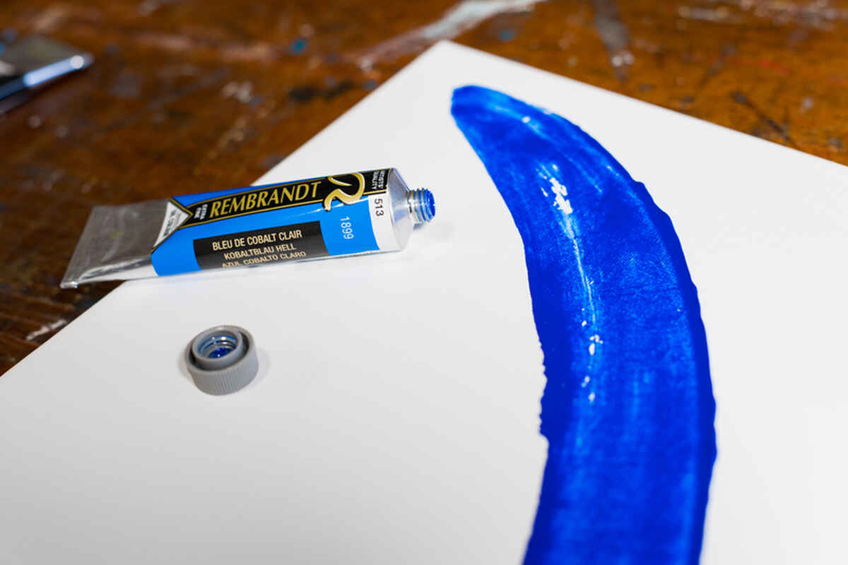 Oil 40 ml series 5 Color Light Cobalt Blue 513
