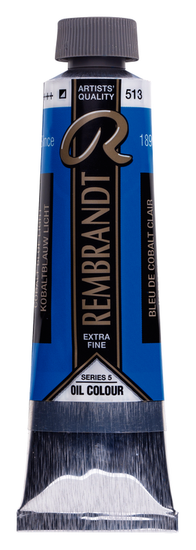 Rembrandt Oleo 40 ml serie 5 Color Azul Cobalto Claro 513