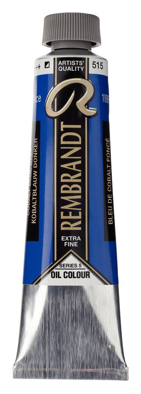 Rembrandt Oleo 40 ml serie 5 Color Azul Cobalto Oscuro 515