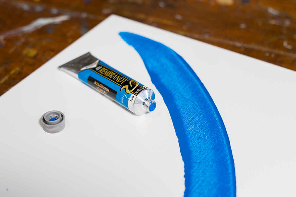 Oil 40 ml series 5 Color Cerulean Blue 534