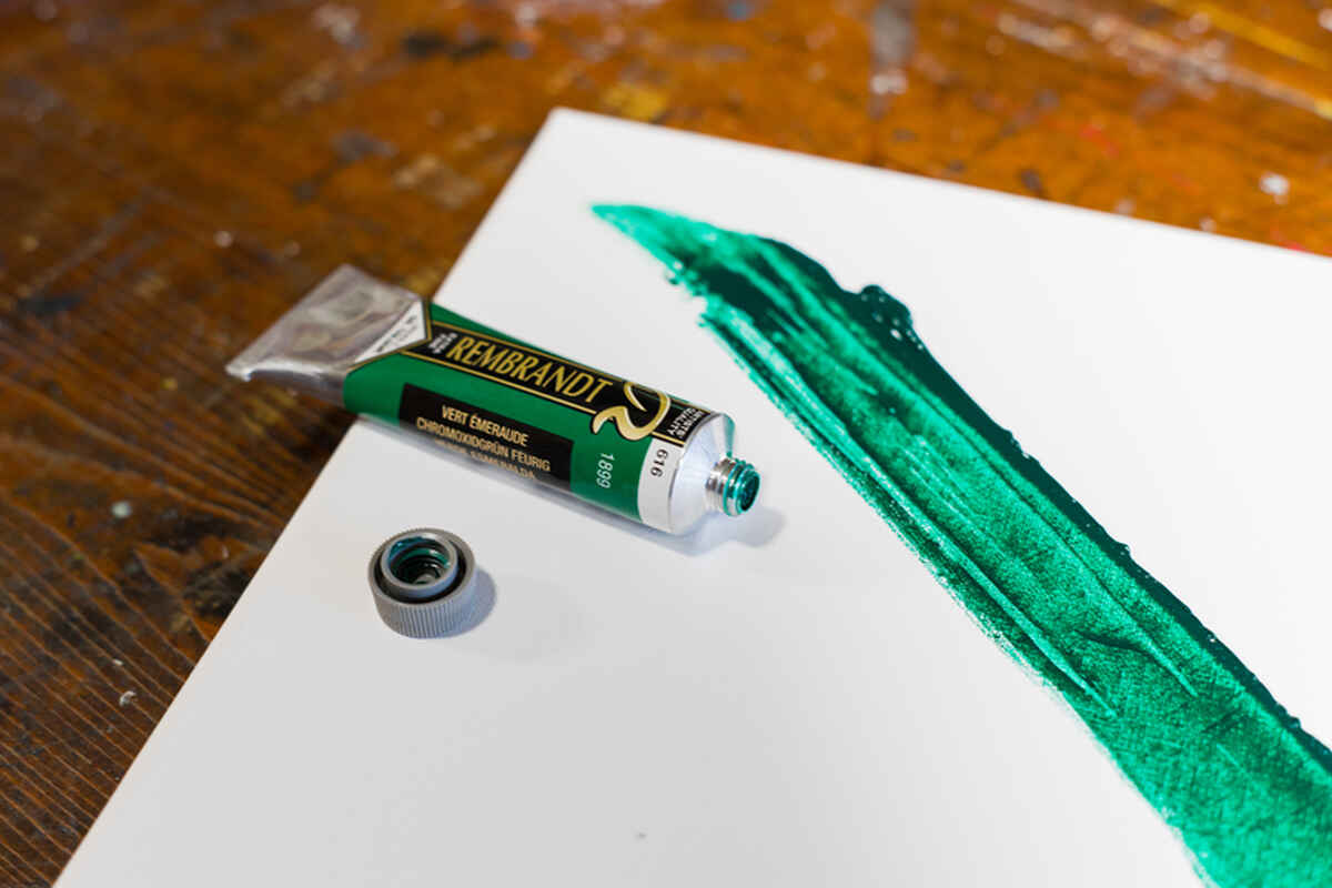 Oil 40 ml series 3 Color Emerald Green 616