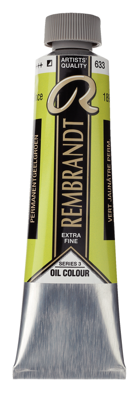 Rembrandt Oleo 40 ml serie 3 Color Verde Amarillento Permanente 633