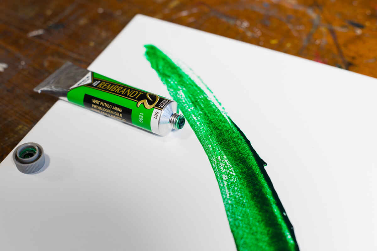 Oil 40 ml series 3 Color Green Phthalo Yellow 681