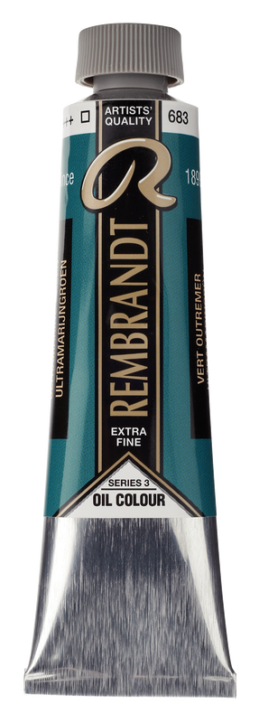 Rembrandt Oleo 40 ml serie 3 Color Azul UltramarVerde . 683