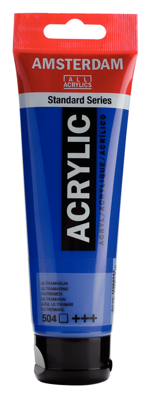 Acrylic 120 ml Color Ultramarine Blue 504