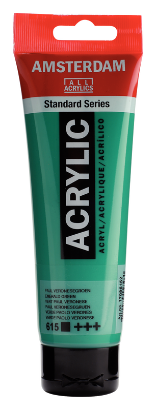 Amsterdam Acrílico 120 ml Color Verde Paolo Verones 615