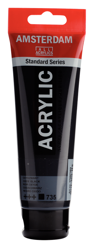 Acrylic 120 ml Color Black Oxide 735