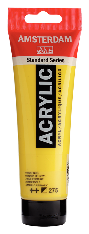 Amsterdam Acrílico 120 ml Color Amarillo Primario 275