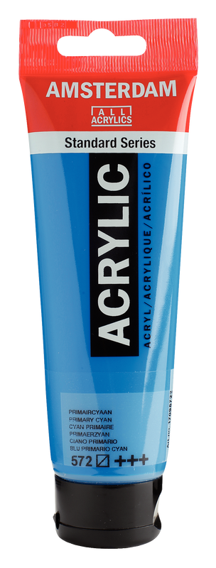 Acryl 120 ml Color Primärblau Cyan 572