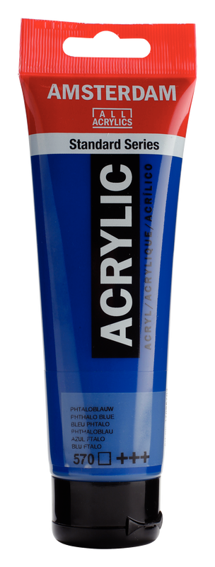 Acryl 120 ml Color Blau Ftalo 570