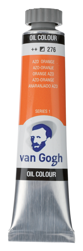 Van Gogh Oleo 20 ml serie 1 Color Anaranjado Azo 276