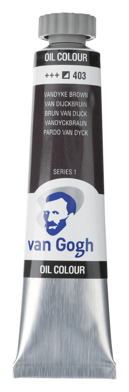 Van Gogh Oleo 20 ml serie 1 Color Pardo Van Dyck 403