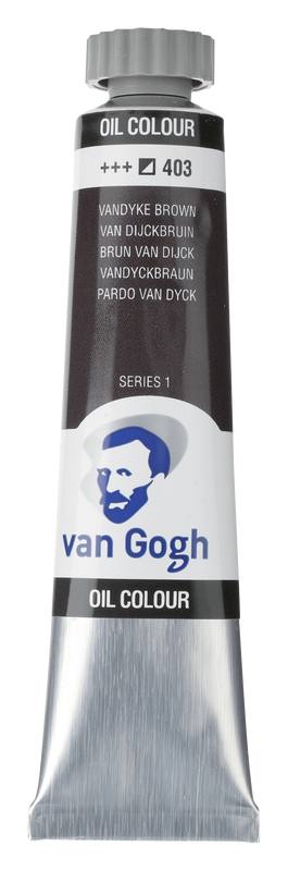 Oil 20 ml series 1 Color Pardo Van Dyck 403