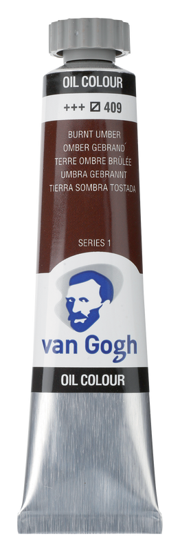 Van Gogh Oleo 20 ml serie 1 Color Tierra Sombra Tostada 409