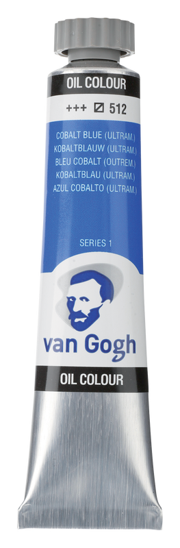 Oil 20 ml series 1 Color Cobalt Blue Ultramarine 512