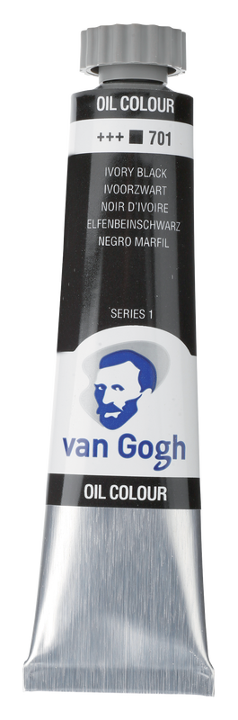 Van Gogh Oleo 20 ml serie 1 Color Negro Marfil 701