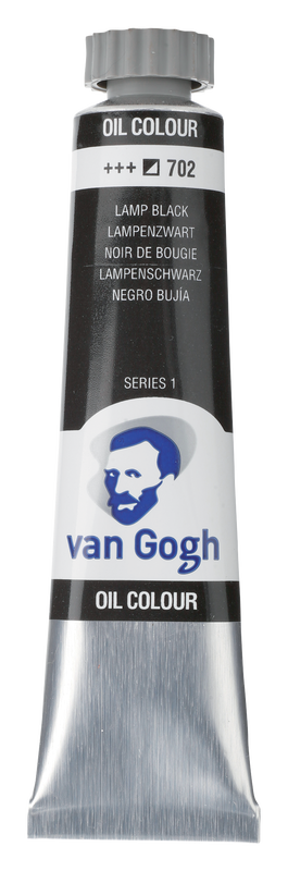 Van Gogh Oleo 20 ml serie 1 Color Negro Bujia 702