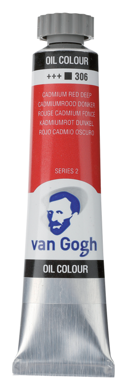 Van Gogh Oleo 20 ml serie 2 Color Rojo Cadmio Oscuro  306