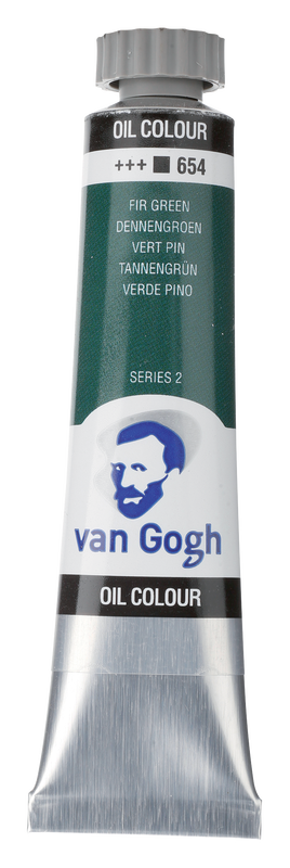 Van Gogh Oleo 20 ml serie 2 Color Verde Pino 654