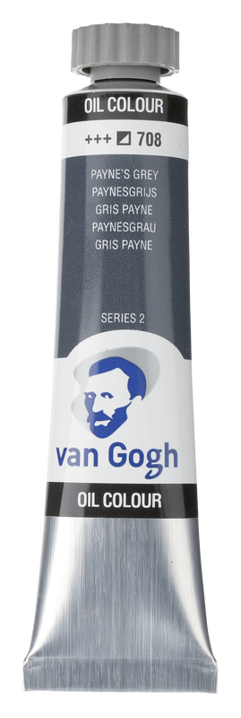 Oil 20 ml series 2 Color Payne Gray  708