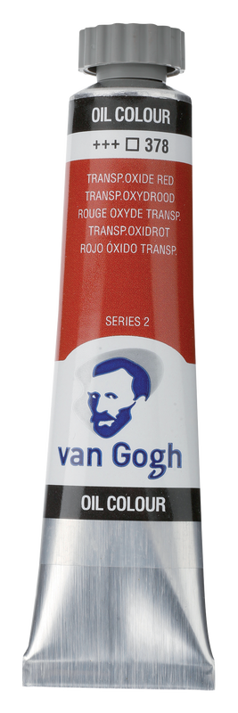 Van Gogh Oleo 20 ml serie 2 Color Rojo Óxido Transparente  378