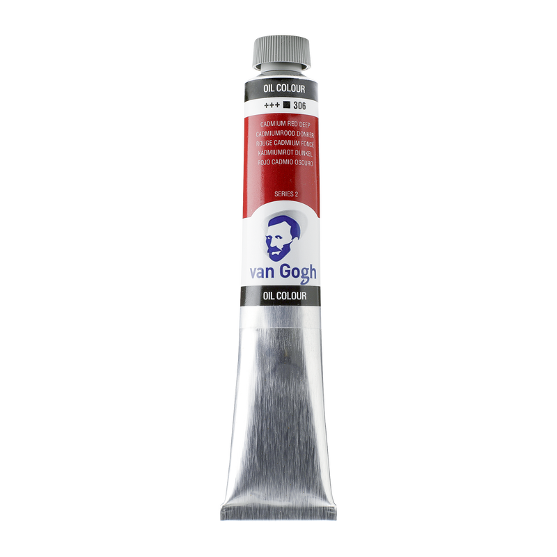 Oil 60 ml series 2 Color Cadmium Red Dark  306